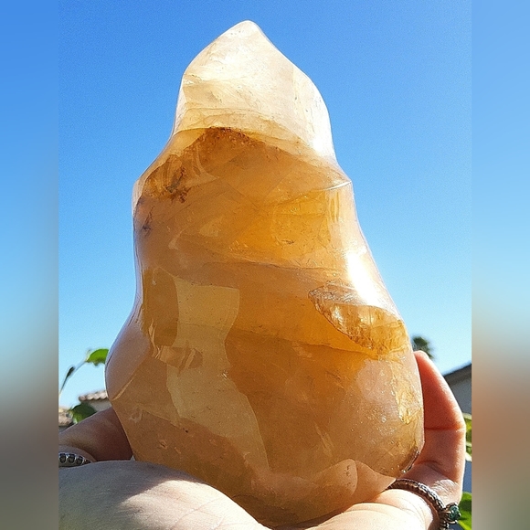 XL Extra Gorgeous Golden Healer Flame - Picture 3 of 17